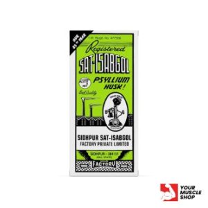 Sat – Isabgol ( Psyllium Husk ) (100g Powder Based) For Constipation – Sidhpur