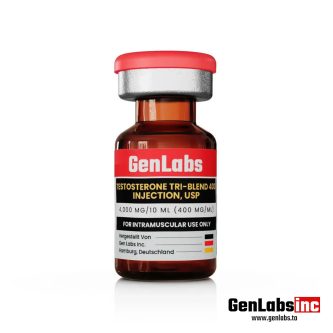 Test 400 (testosterone Tri Blend) 400 Mg/ml – Genlabs