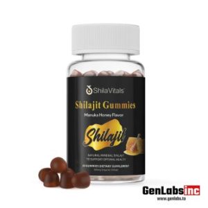 Shilajit Gummies ( 500mg Organic Shilajit ) (60 Gummies – Manuka Honey Flavor – Shilavitals